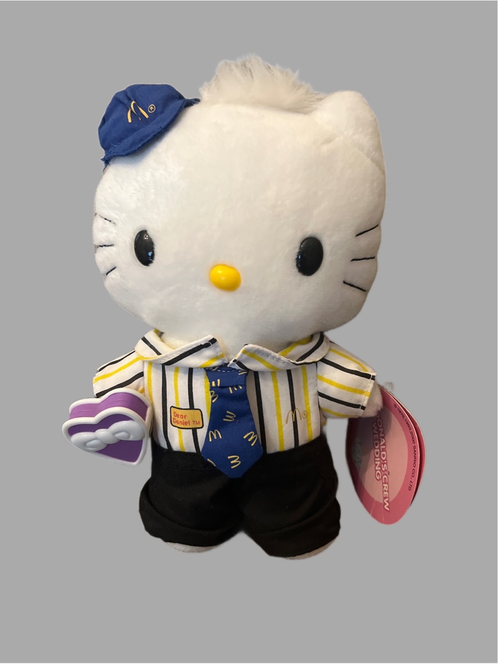 Y2K McDonald’s / Hello Kitty Dear Daniel Plush Crew Wedding Stuffed Animal